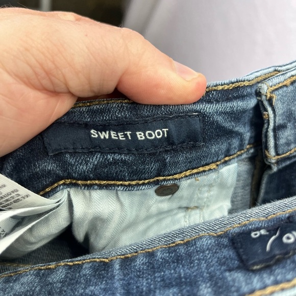 Lucky Brand Sweet Boot Cut Jeans Womens 10/30 Stretch Blue Denim Cute Chic 2121 - Picture 3 of 11